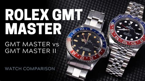 rolex gmt master 1 vs gmt master 2|Rolex pepsi bezel color difference.